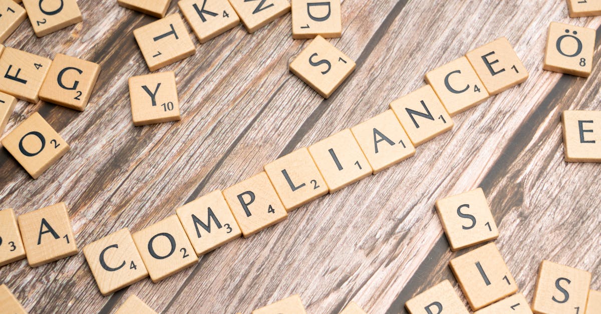 The word compliance 4826
